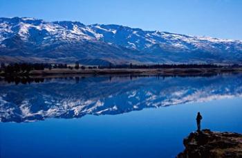 Lake Dunstan and Pisa Range, Central Otago | Obraz na stenu