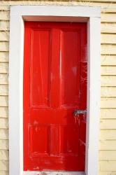 Red Door, Sutton Railway Station, Otago, South Island, New Zealand | Obraz na stenu