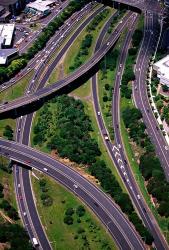 Spagetti Junction, Auckland, New Zealand | Obraz na stenu