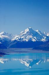 Aoraki, Mt Cook and Lake Pukaki, South Canterbury, South Island, New Zealand | Obraz na stenu