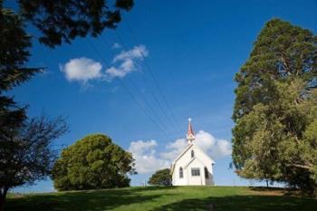 Historic Gladstone Church, Wairarapa, North Island, New Zealand | Obraz na stenu