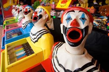 Laughing Clowns Side-Show, Rotorua, Bay of Plenty, North Island, New Zealand | Obraz na stenu