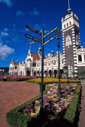 Historic Railway Station building, Dunedin, New Zealand | Obraz na stenu
