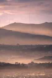 Early Morning over Dunedin and Otago Peninsula, New Zealand | Obraz na stenu