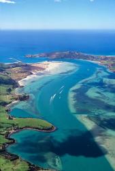 Otago Harbor, Dunedin, New Zealand | Obraz na stenu