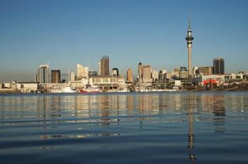 Auckland CBD skyline, North Island, New Zealand | Obraz na stenu