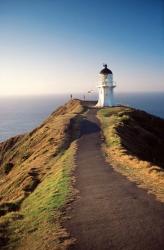 Lighthouse of Cape Reigna, Northland, New Zealand | Obraz na stenu