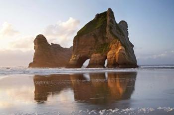 Rock Formation, Archway Island, South Island, New Zealand (horizontal) | Obraz na stenu