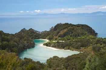 Frenchman Bay from Abel Tasman, South Island, New Zealand | Obraz na stenu