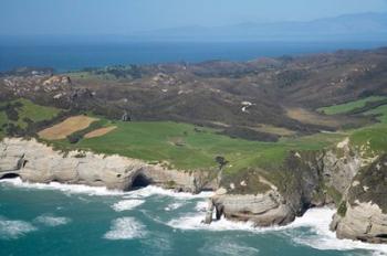 Cliffs, Cape Farewell, South Island, New Zealand | Obraz na stenu