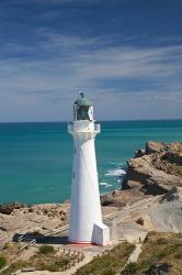 Castle Point Lighthouse, North Island, New Zealand | Obraz na stenu