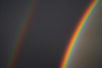 Double Rainbow, Dunedin, Otago, South Island, New Zealand | Obraz na stenu