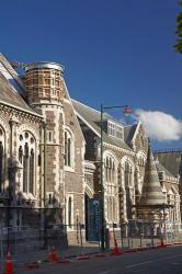 Earthquake damaged Arts Centre, Christchurch, Canterbury, South Island, New Zealand | Obraz na stenu