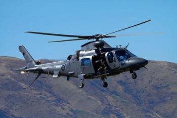 RNZAF Augustawestland A109 helicopter, Warbirds over Wanaka, warplane, New Zealand | Obraz na stenu