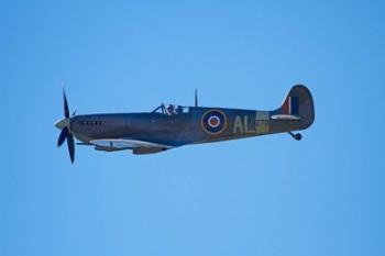 Supermarine Spitfire, British and allied WWII War Plane, South Island, New Zealand | Obraz na stenu
