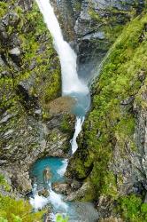 New Zealand, Arthurs Pass NP, Waimakariri falls | Obraz na stenu