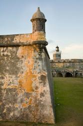 Puerto Rico, Walls and Turrets of El Morro Fort | Obraz na stenu