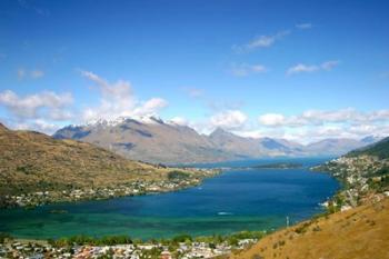 New Zealand, Queenstown, Lake Wakatipu | Obraz na stenu