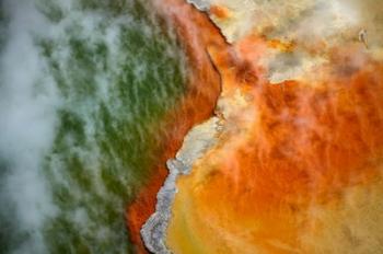 Champagne Pool And Artists Palette, Waiotapu Thermal Reserve, North Island, New Zealand | Obraz na stenu