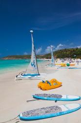 Antigua, Dickenson Bay, beach, sailboats | Obraz na stenu