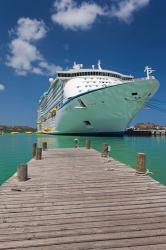 Antigua, St Johns, Heritage Quay, Cruise ship | Obraz na stenu