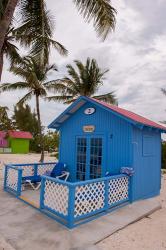 Bahamas, Eleuthera, Princess Cays, beach bungalow | Obraz na stenu