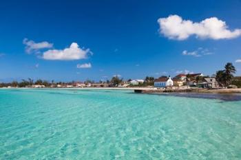 Bahamas, Eleuthera Island, Tarpum Bay, town beach | Obraz na stenu