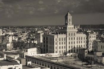 Cuba, Havana, Edificio Bacardi building | Obraz na stenu
