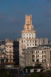 Cuba, Havana, Etecsa telecommunications building | Obraz na stenu