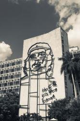 Cuba, Havana, Interior Ministry, Che Guevara | Obraz na stenu