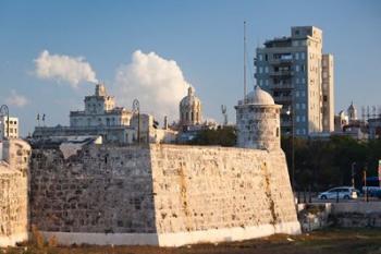 Cuba, Havana, La Punta fortification | Obraz na stenu