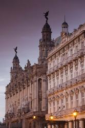 Cuba, Gran Teatro de la Habana, Hotel Inglaterra | Obraz na stenu