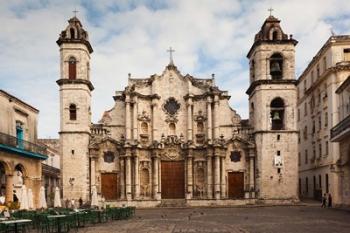 Cuba, Havana, Catedral de San Cristobal | Obraz na stenu