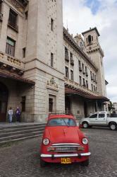 Cuba, Havana, Central Train Station | Obraz na stenu