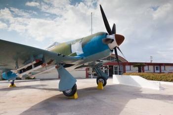 Cuba, Bay of Pigs, Cuban Hawker Fury war plane | Obraz na stenu