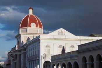 Cuba, Cienfuegos, Palacio de Gobierno dome | Obraz na stenu