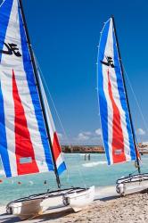 Cuba, Matanzas, Varadero Beach, leisure boats | Obraz na stenu