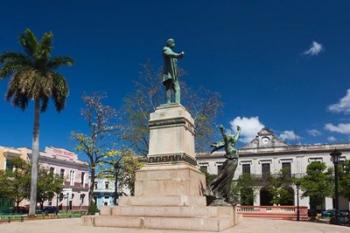 Cuba, Matanzas, Parque Libertad, Monument | Obraz na stenu