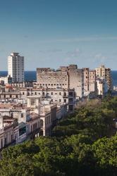 Cuba, Havana, Paseo de Marti, late afternoon | Obraz na stenu