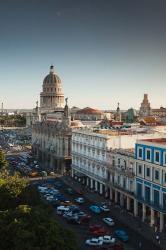 Cuba, Havana, Capitol Building, Parque Central | Obraz na stenu