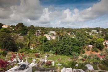 Dominica, Wesley, elevated town view | Obraz na stenu