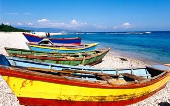 Baharona Fishing Village, Dominican Republic, Caribbean | Obraz na stenu