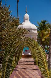 Gazebo path, Riu Palace, Bavaro, Higuey, Punta Cana, Dominican Republic | Obraz na stenu