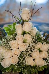 Wedding floral centerpiece, Bavaro, Higuey, Punta Cana, Dominican Republic | Obraz na stenu