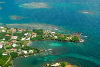 Grenada, City of St George and the beach | Obraz na stenu