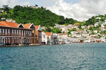 Grenada, St George, Carenage, Residential area | Obraz na stenu