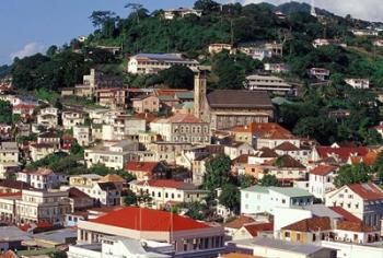 View of Downtown St George, Grenada, Caribbean | Obraz na stenu