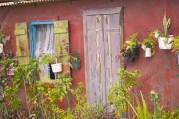 Fisherman's House on Malendure Beach, Basse-Terre, Guadaloupe, Caribbean | Obraz na stenu