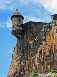 Watchtower, Fort San Felipe del Morro, San Juan, Puerto Rico, | Obraz na stenu