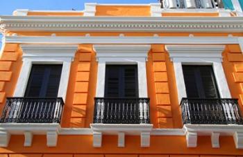 Puerto Rico, Old San Juan, Colonial architecture | Obraz na stenu